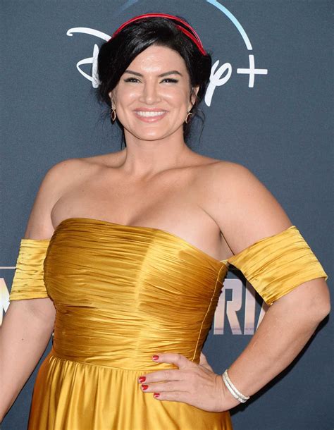Gina carrano - Gina Carano is charting her way back to acting after being ousted from Disney+'s The Mandalorian series eight months ago for her controversial social media posts . On Tuesday, Deadline reported ...